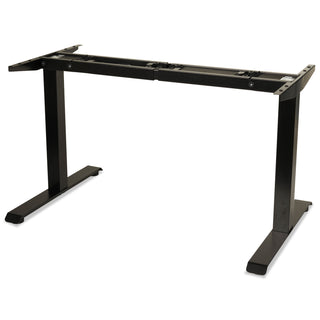 Alera® 2-Stage Electric Adjustable Table Base, 27.5" to 47.2" High, Black (ALEHT2SSB)