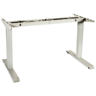 Alera® 2-Stage Electric Adjustable Table Base, 27.5" to 47.2" High, Gray (ALEHT2SSG)