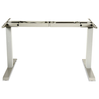Alera® 2-Stage Electric Adjustable Table Base, 27.5" to 47.2" High, Gray (ALEHT2SSG)
