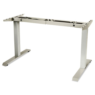 Alera® 2-Stage Electric Adjustable Table Base, 27.5" to 47.2" High, Gray (ALEHT2SSG)