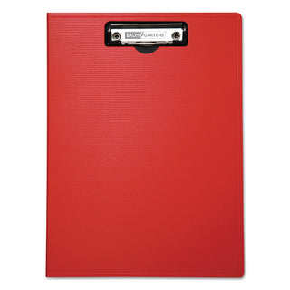 Mobile OPS® Portfolio Clipboard With Low-Profile Clip, 1/2" Capacity, 8 1/2 x 11, Red (BAU61632)