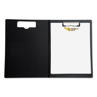 Mobile OPS® Portfolio Clipboard With Low-Profile Clip, 1/2" Capacity, 8 1/2 x 11, Red (BAU61632)