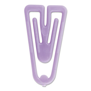 Baumgartens® Plastiklips Paper Clips, Small (No. 1), Assorted Colors, 1,000/Box (BAULP0200)