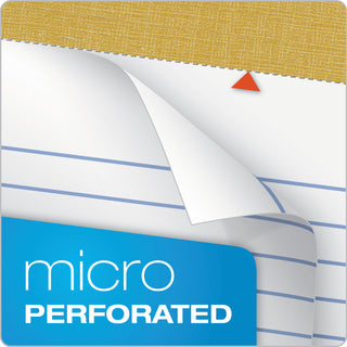 TOPS™ The Legal Pad Plus Ruled Perforated Pads with 40 pt. Back, Narrow Rule, 50 White 5 x 8 Sheets, Dozen (TOP71500)