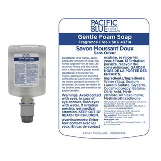 Georgia Pacific® Professional Soap/Sanitizer Manual Dispenser Refill, 1200 mL Bottle,4/Ctn (GPC43714)
