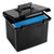 Pendaflex® Portable File Boxes, Letter Files, 13.88" x 14" x 11.13", Black (ESS41742)