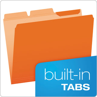 Pendaflex® Ready-Tab Reinforced File Folders, 1/3-Cut Tabs, Letter Size, Assorted, 50/Pack (ESS42338)