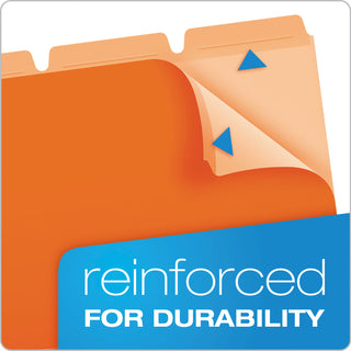 Pendaflex® Ready-Tab Reinforced File Folders, 1/3-Cut Tabs, Letter Size, Assorted, 50/Pack (ESS42338)