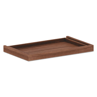 Alera® Valencia II Series Center Drawer, 24.5w x 15d x 2h, Modern Walnut (ALEVA312414WA)