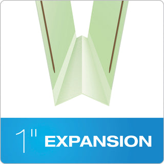 Pendaflex® Heavy-Duty Pressboard Folders w/ Embossed Fasteners, Letter Size, Green, 25/Box (PFX17178)