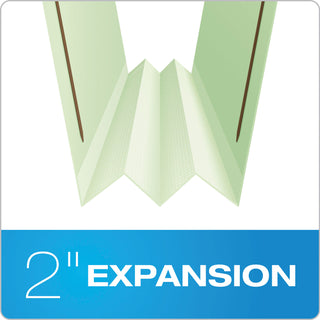 Pendaflex® Heavy-Duty Pressboard Folders w/ Embossed Fasteners, Letter Size, Green, 25/Box (ESS17181)