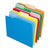 Pendaflex® Interior File Folders, 1/3-Cut Tabs, Letter Size, Assortment 2, 100/Box (ESS421013ASST)
