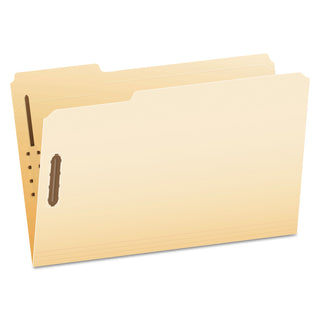 Pendaflex® Manila Folders with Two Fasteners, 1/3-Cut Tabs, Legal Size, 50/Box (ESSFM313)
