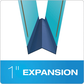 Pendaflex® Heavy-Duty Pressboard Folders w/ Embossed Fasteners, Letter Size, Blue, 25/Box (ESSFP213)