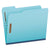 Pendaflex® Heavy-Duty Pressboard Folders w/ Embossed Fasteners, Letter Size, Blue, 25/Box (ESSFP213)