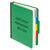 Pendaflex® Vertical Style Personnel Folders, 1/3-Cut Tabs, Center Position, Letter Size, Green (ESSSER1GR)