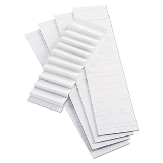 Pendaflex® Blank Inserts For Hanging File Folder 42 Series Tabs, 1/5-Cut Tabs, White, 2" Wide, 100/Pack (ESS242)