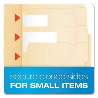 Pendaflex® Divide It Up File Folders, 1/2-Cut Tabs, Letter Size, Manila, 24/Pack (ESS10770)