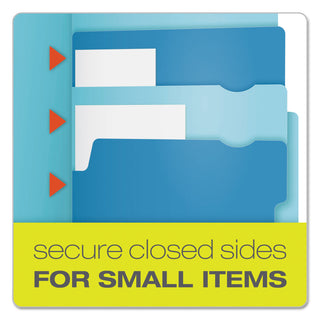 Pendaflex® Divide It Up File Folders, 1/2-Cut Tabs, Letter Size, Assorted, 24/Pack (ESS10772)