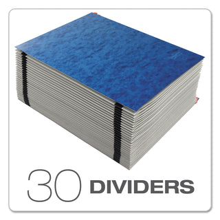 Pendaflex® Expanding Desk File, 1-31, Letter, Acrylic-Coated Pressboard, Blue (ESS11013)