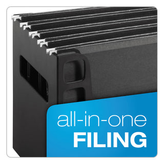 Pendaflex® Letter Size Hanging Folder File, 12 1/4w x 6d x 9 1/2h, Black (ESS23013)