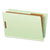 Pendaflex® End Tab Classification Folders, 1 Divider, Legal Size, Pale Green, 10/Box (ESS23314)