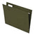 Pendaflex® Earthwise by Pendaflex 100% Recycled Colored Hanging File Folders, Letter Size, 1/5-Cut Tab, Green, 25/Box (ESS74517)