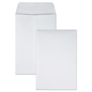 Quality Park™ Redi-Seal Catalog Envelope, #1 3/4, Cheese Blade Flap, Redi-Seal Closure, 6.5 x 9.5, White, 100/Box (QUA43317)