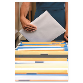 Quality Park™ Catalog Envelope, #1, Cheese Blade Flap, Gummed Closure, 6 x 9, White, 500/Box (QUA40788)