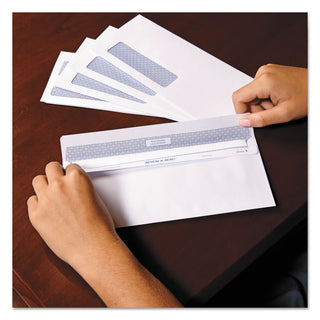 Quality Park™ Reveal-N-Seal Envelope, #9, Commercial Flap, Self-Adhesive Closure, 3.88 x 8.88, White, 500/Box (QUA67529)