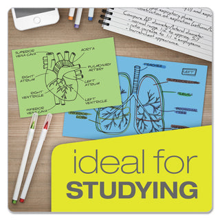 Oxford™ Unruled Index Cards, 4 x 6, Blue, 100/Pack (ESS7420BLU)