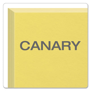 Oxford™ Unruled Index Cards, 3 x 5, Canary, 100/Pack (ESS7320CAN)