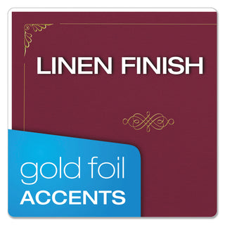 Oxford™ Certificate Holder, 11 1/4 x 8 3/4, Burgundy, 5/Pack (ESS29900585BGD)