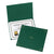 Oxford™ Certificate Holder, 11 1/4 x 8 3/4, Green, 5/Pack (ESS29900605BGD)