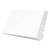 Cardinal® Write 'n Erase Tabloid Index Dividers, 5-Tab, 11 x 17, White, 1 Set (CRD84270) (CRD84270)