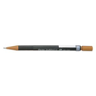 Pentel® Sharplet-2 Mechanical Pencil, 0.9 mm, HB (#2.5), Black Lead, Brown Barrel (PENA129E)