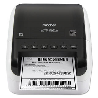 Brother QL1110NWB Wide Format Professional Label Printer with Multiple Connectivity Options (BRTQL1110NWB)