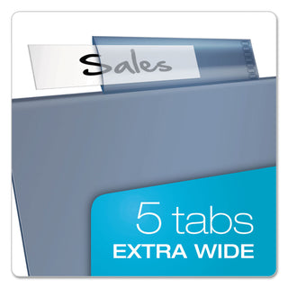Cardinal® Expanding Pocket Index Dividers, 5-Tab, 11 x 8.5, Assorted, 1 Set/Pack (CRD84012) (CRD84012)