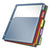 Cardinal® Expanding Pocket Index Dividers, 5-Tab, 11 x 8.5, Assorted, 1 Set/Pack (CRD84012) (CRD84012)