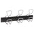 Alba™ Wall-Mount Coat Hooks, Metal, Silver, 22 lb, 18.11" x 2.95" x 6.45" (ABAPMPRO3M)
