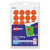 Avery® Printable Self-Adhesive Removable Color-Coding Labels, 0.75" dia., Neon Red, 24/Sheet, 42 Sheets/Pack (AVE05467)