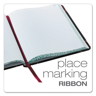 Boorum & Pease® Columnar Accounting Book, Record Rule, Black Cover, 150 Pages, 8 1/8 x 10 3/8 (ESS21150R)