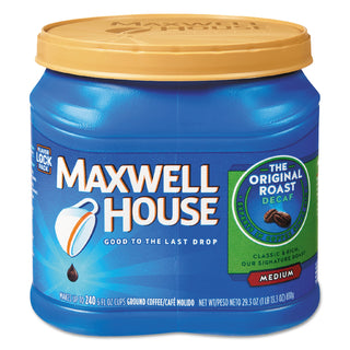 Maxwell House® Coffee, Decaffeinated Ground Coffee, 29.3 oz Can (MWH04658)