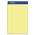 Ampad® Perforated Writing Pads, Narrow Rule, 50 Canary-Yellow 5 x 8 Sheets, Dozen (AMP20204)