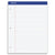 Ampad® Double Sheet Pads, Medium/College Rule, 100 White 8.5 x 11.75 Sheets (AMP20323)