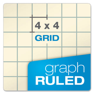 Ampad® Computation Book, Quadrille Rule, Brown Cover, 11.75 x 9.25, 76 Sheets (AMP22157)