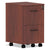 Alera® Valencia Series Mobile File/File Pedestal, 15.38w x 20d x 26.63h, Medium Cherry (ALEVA582816MC)