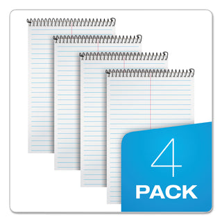 TOPS™ Second Nature Recycled Notepads, Gregg Rule, Brown Cover, 70 White 6 x 9 Sheets (TOP74690)