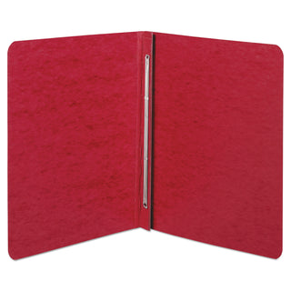 ACCO Pressboard Report Cover, Prong Clip, Letter, 3" Capacity, Red (ACC25979)