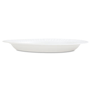 Dart® Concorde Foam Plate, 9" dia, White, 125/Pack, 4 Packs/Carton (DRC9PWCR)